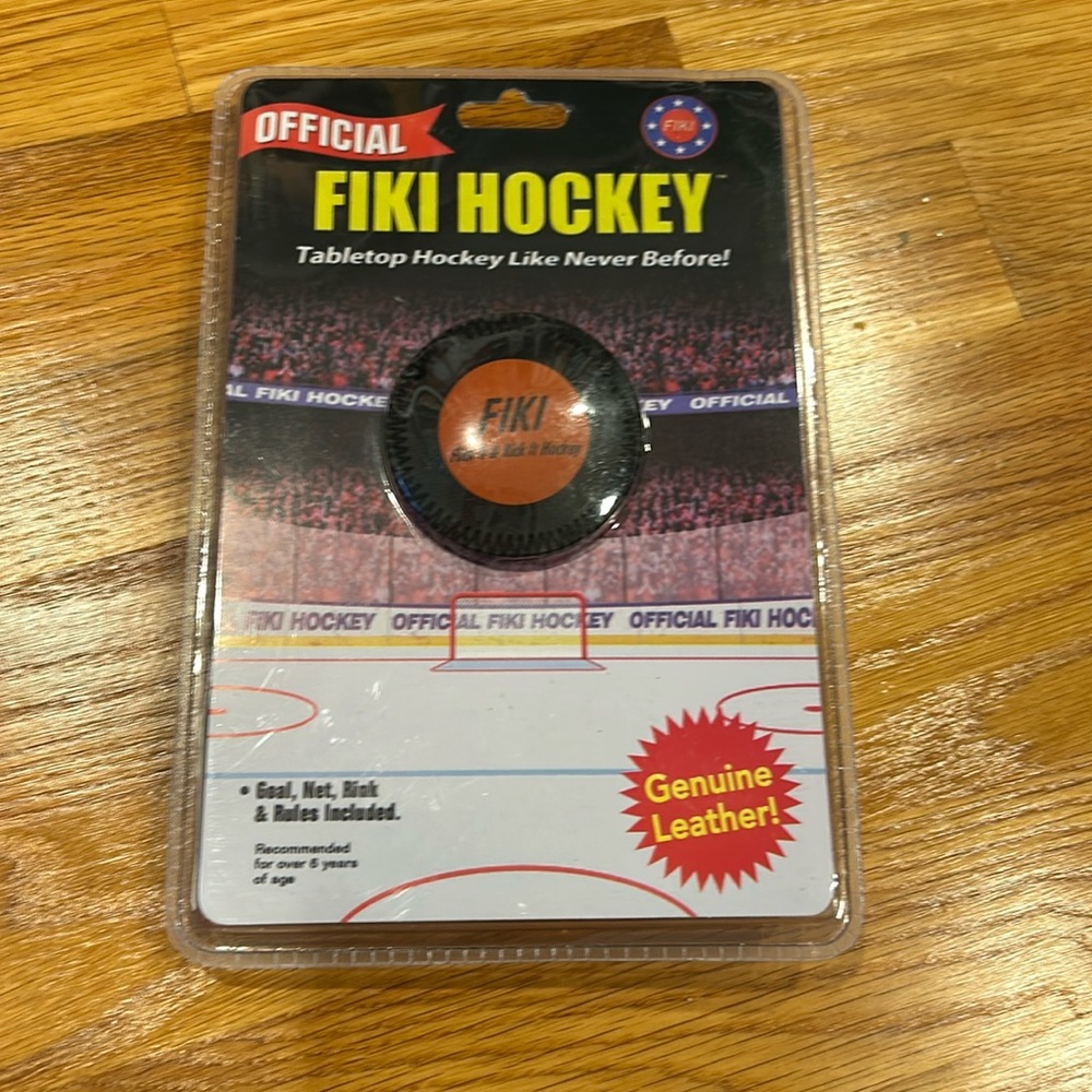 New!  Fiki Hockey Tabletop Game